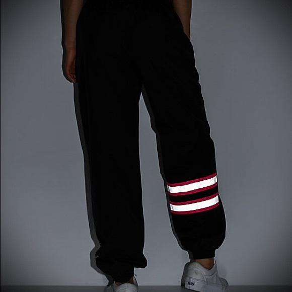 Vans After Dark Black and Pink Track Pant - Picture 4 of 4